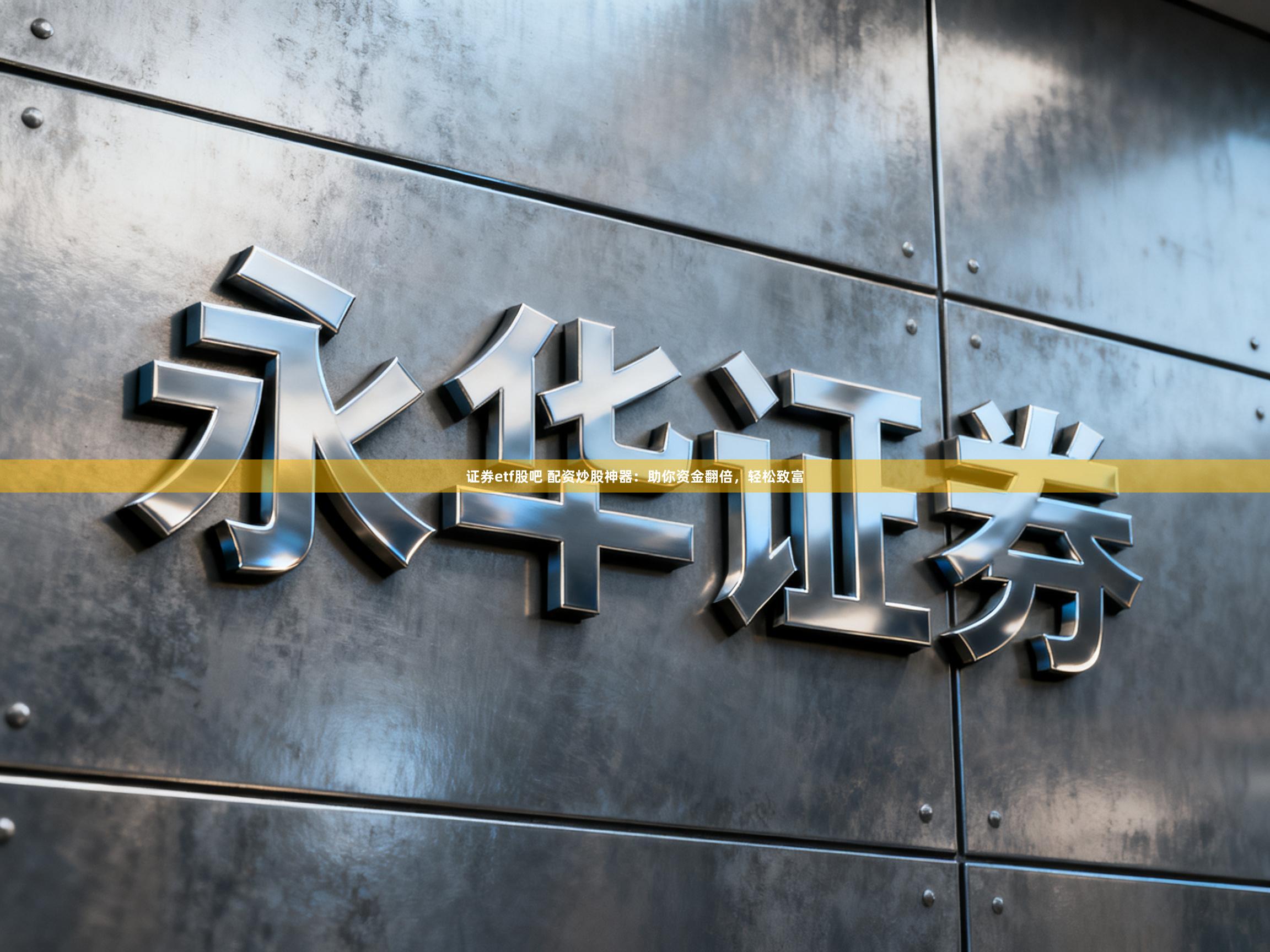 证券etf股吧 配资炒股神器:助你资金翻倍,轻松致富