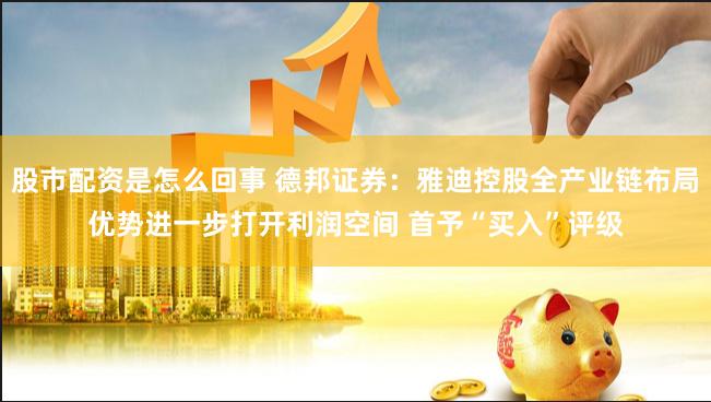 股市配资是怎么回事 德邦证券：雅迪控股全产业链布局优势进一步打开利润空间 首予“买入”评级